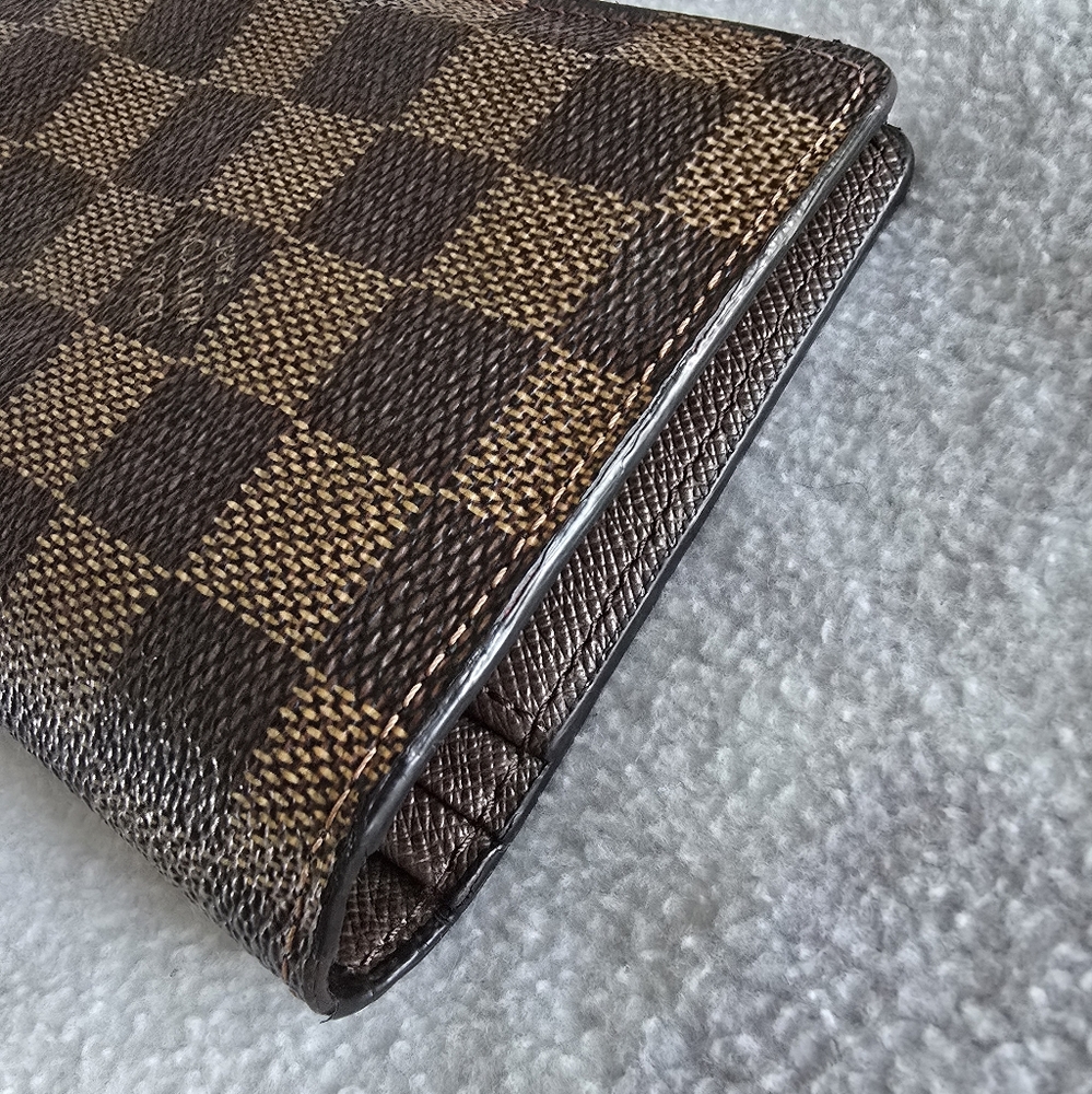 Louis Vuitton Brown Damier Ebene Brazza Wallet - Picture 11 of 11